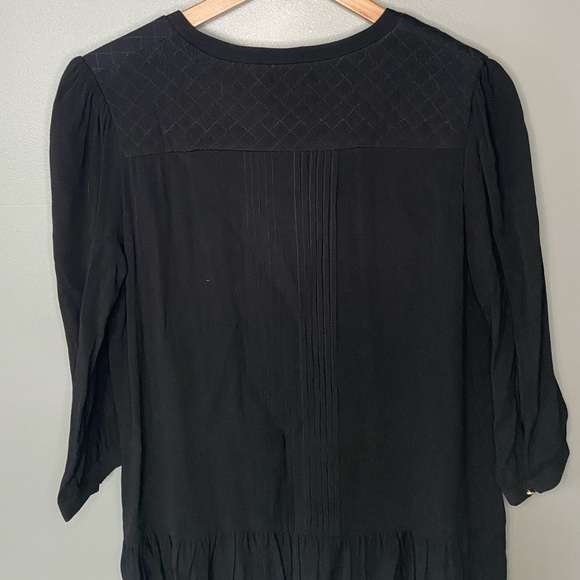 Anthropologie Maeve Caravane Tunic Dress in Black - Picture 6 of 10